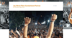 Desktop Screenshot of jayshreeramsundarkandparivar.org